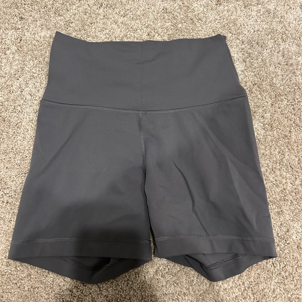 Yogalicious Dark Gray Bike Shorts